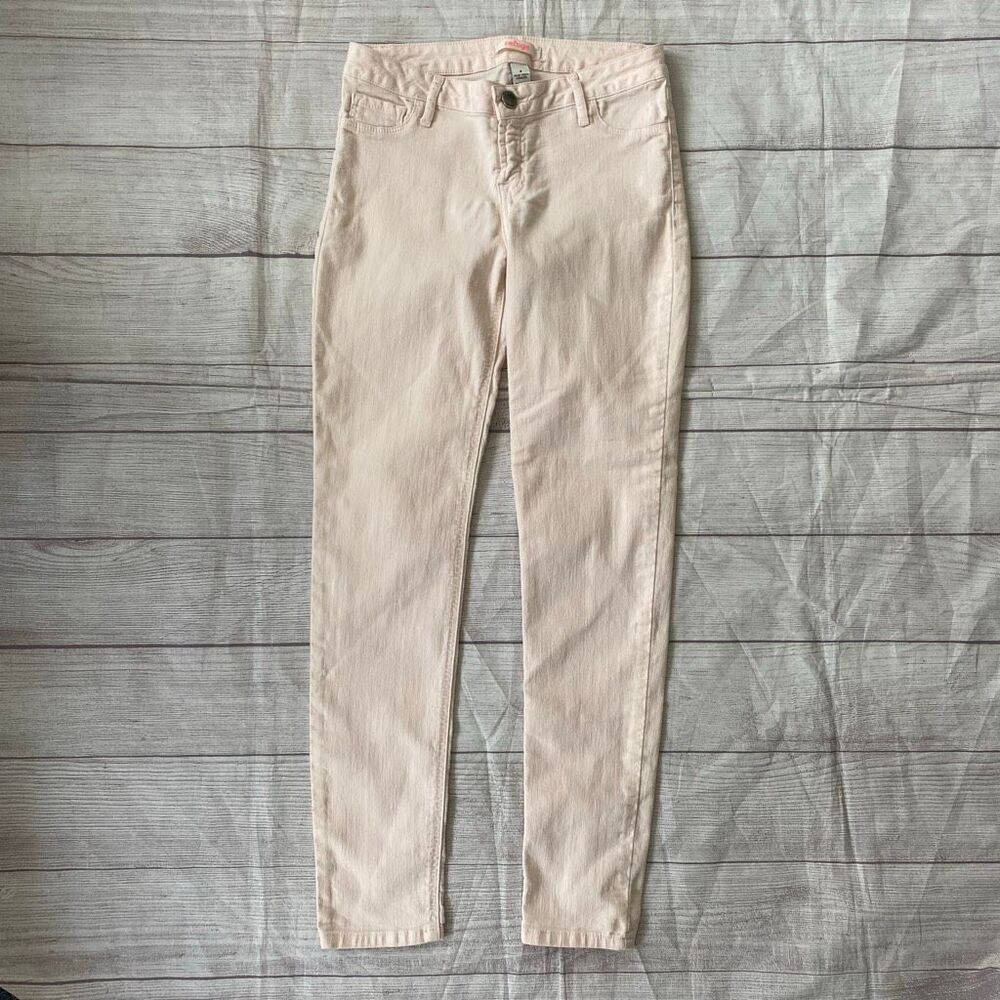 Charlotte Russe Refuge women 8 skin tight legging jeans light pink